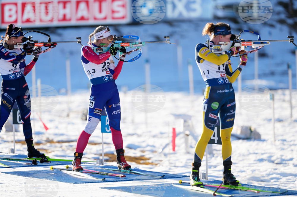 Austria World Cup Biathlon