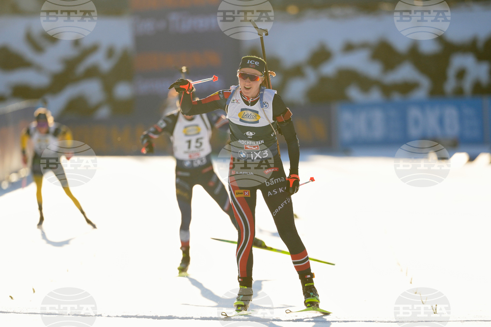 Austria World Cup Biathlon