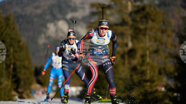 Победа за Норвегия в масовия старт при жените от Световната купа по биатлон в Льо Гран Борнан