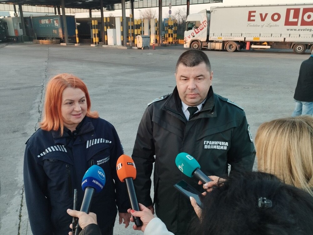 МВР: На ГКПП "Капитан Андреево" се работи на пълен капацитет