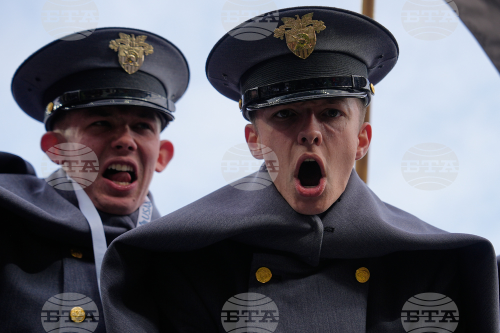 APTOPIX Trump Army Navy Football