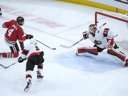 Senators Blackhawks Hockey