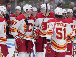 Flames Stars Hockey