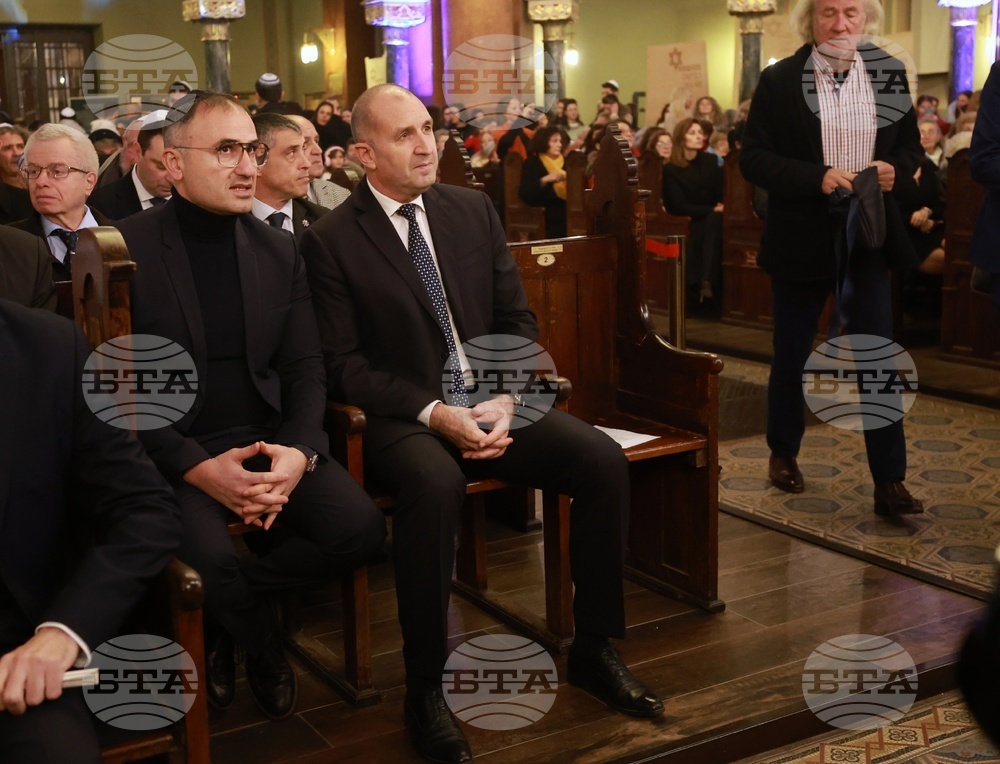 Централна Софийска синагога - Ханука - церемония