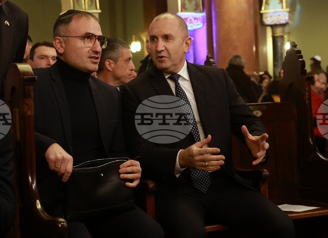 Централна Софийска синагога - Ханука - церемония