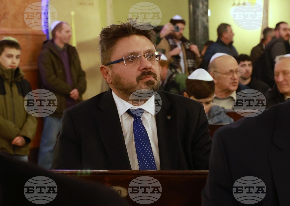 Централна Софийска синагога - Ханука - церемония