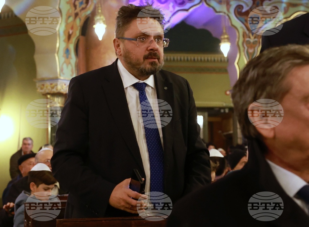 Централна Софийска синагога - Ханука - церемония