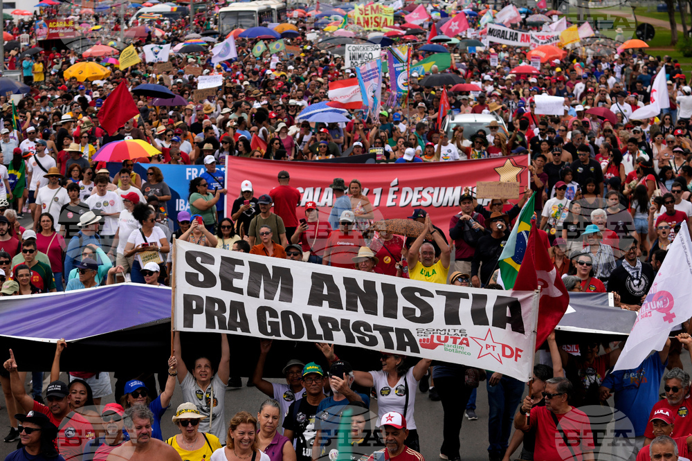 Brazil Bolsonaro Protest