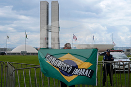 Brazil Bolsonaro Protest