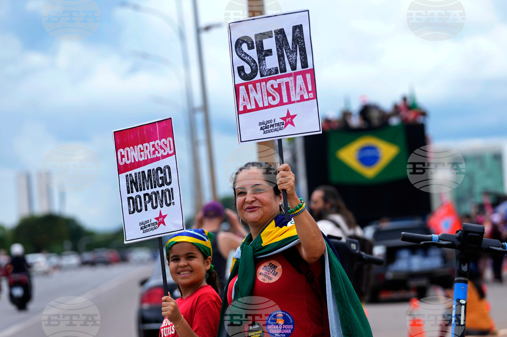 Brazil Bolsonaro Protest
