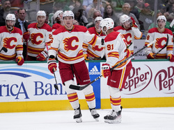 Flames Stars Hockey