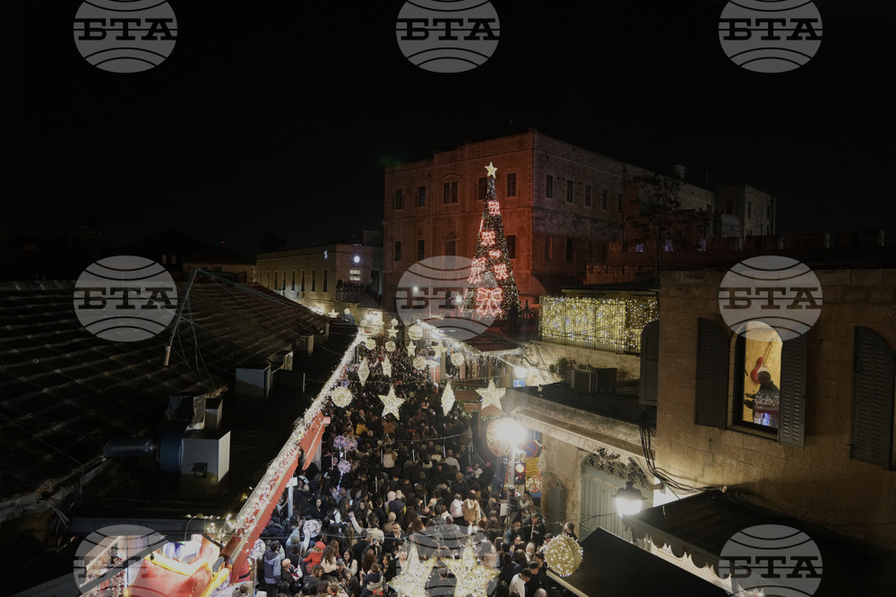 Israel Daily Life Holiday Lights