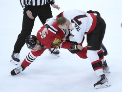 Senators Blackhawks Hockey