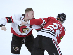 Senators Blackhawks Hockey