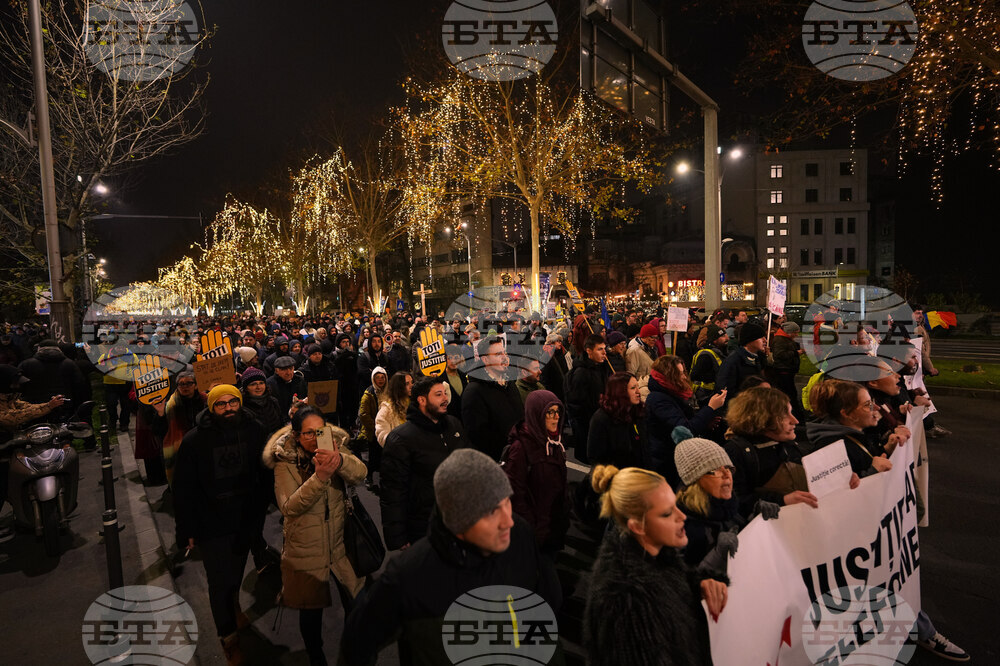 Romania Justice Protest