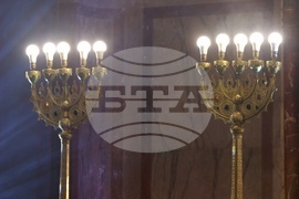 Централна Софийска синагога - Ханука - церемония