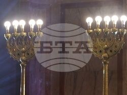 Централна Софийска синагога - Ханука - церемония