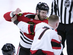 Senators Blackhawks Hockey