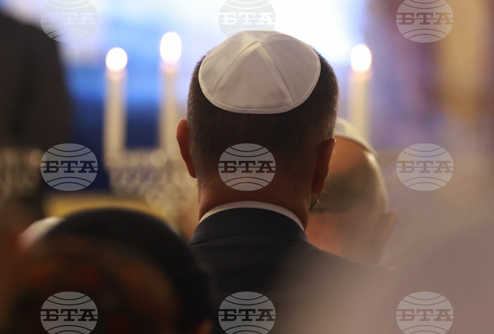 Централна Софийска синагога - Ханука - церемония