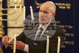 Централна Софийска синагога - Ханука - церемония