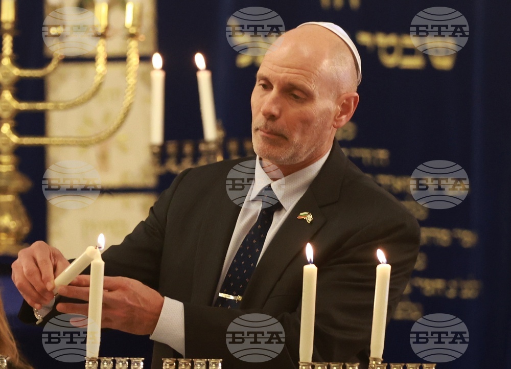 Централна Софийска синагога - Ханука - церемония