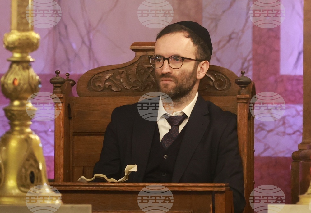 Централна Софийска синагога - Ханука - церемония