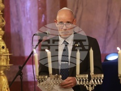 Централна Софийска синагога - Ханука - церемония