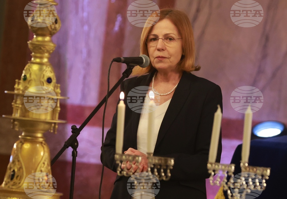 Централна Софийска синагога - Ханука - церемония