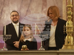 Централна Софийска синагога - Ханука - церемония