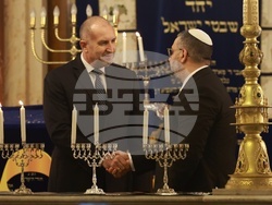 Централна Софийска синагога - Ханука - церемония