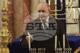 Централна Софийска синагога - Ханука - церемония