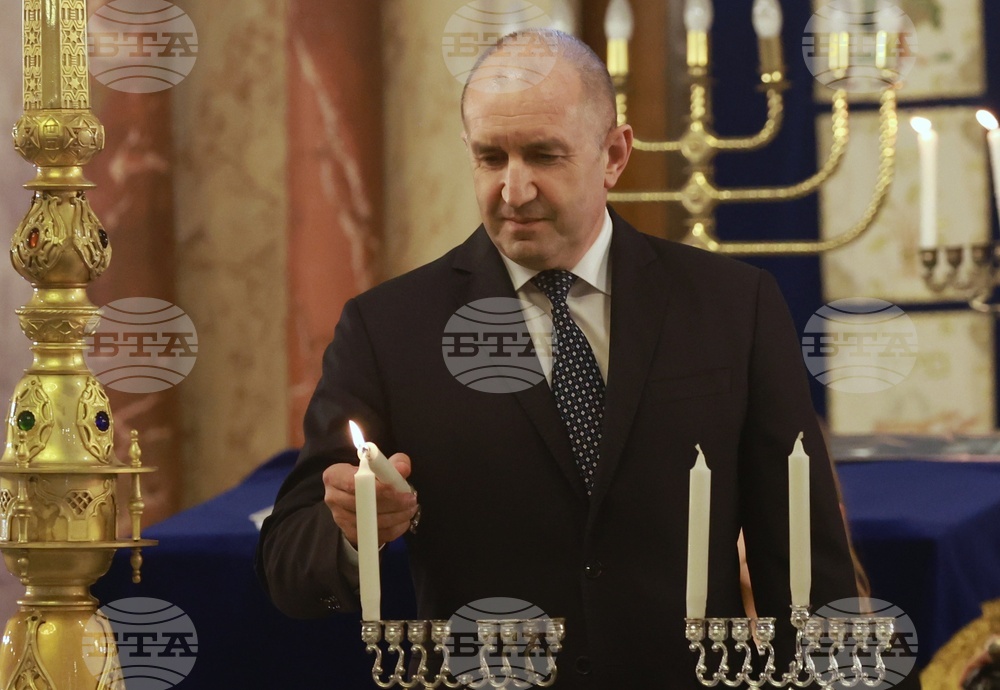 Централна Софийска синагога - Ханука - церемония