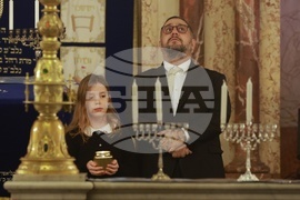 Централна Софийска синагога - Ханука - церемония