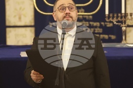 Централна Софийска синагога - Ханука - церемония