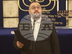 Централна Софийска синагога - Ханука - церемония