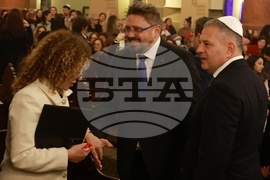 Централна Софийска синагога - Ханука - церемония