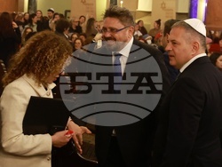 Централна Софийска синагога - Ханука - церемония