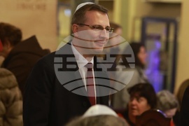 Централна Софийска синагога - Ханука - церемония