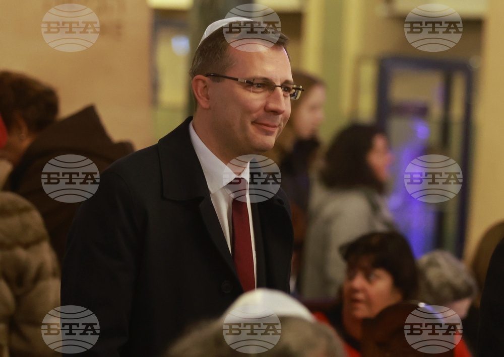 Централна Софийска синагога - Ханука - церемония