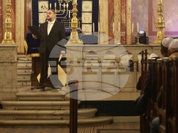 Централна Софийска синагога - Ханука - церемония