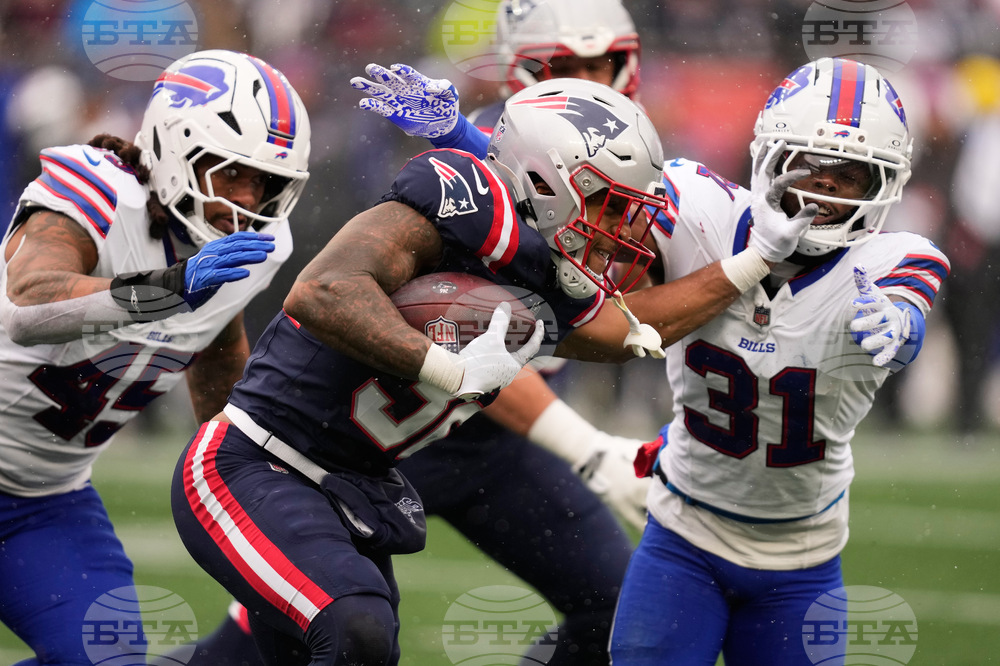 APTOPIX Bills Patriots Football