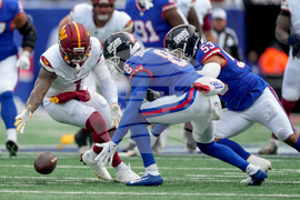 Commanders Giants Football