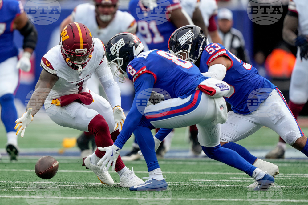 Commanders Giants Football