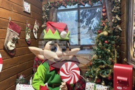 Самоков - ледена пързалка - къща на елфа Джингълс