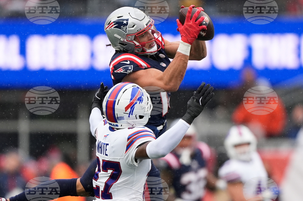 APTOPIX Bills Patriots Football