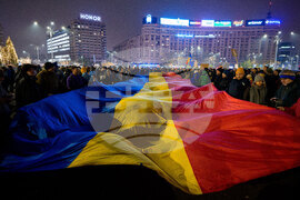 Romania Justice Protest