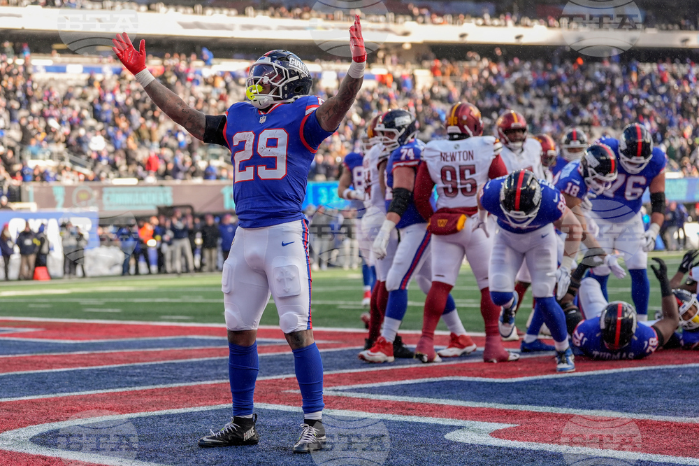 Commanders Giants Football