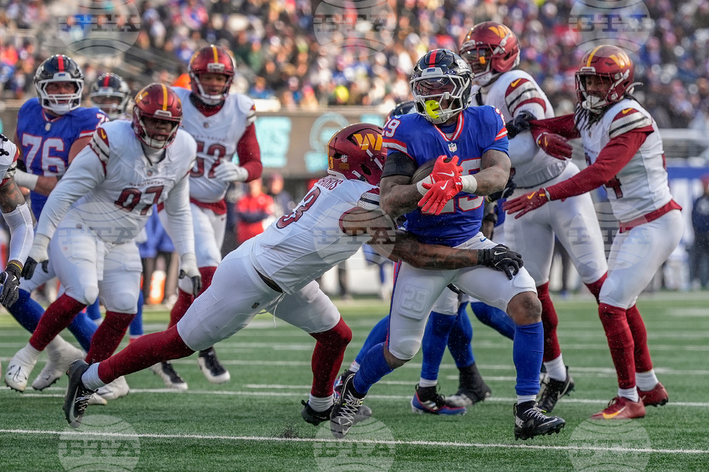 Commanders Giants Football