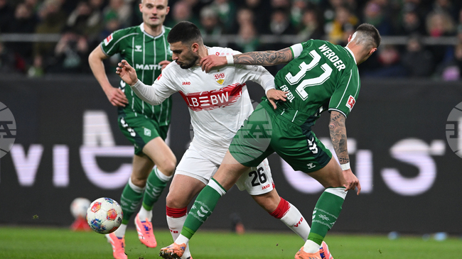 Щутгарт постигна категоричен успех при гостуването си на Вердер (Бремен) в последната среща от кръга в Бундеслигата