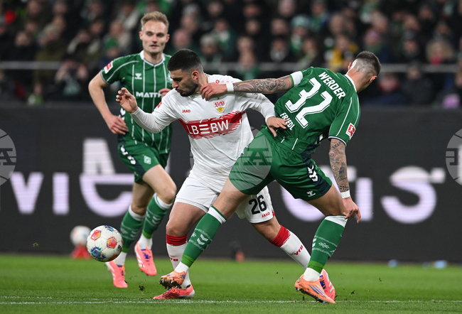 Щутгарт постигна категоричен успех при гостуването си на Вердер (Бремен) в последната среща от кръга в Бундеслигата